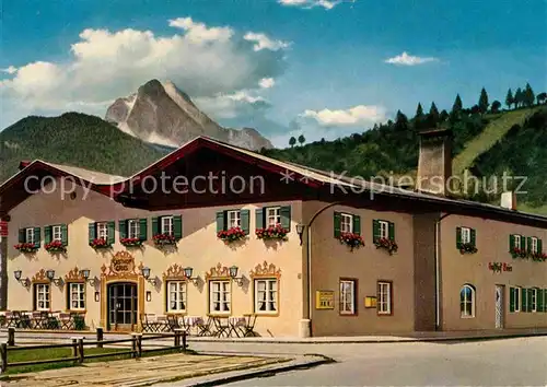 AK / Ansichtskarte Mittenwald Bayern Gasthaus Gries Kat. Mittenwald