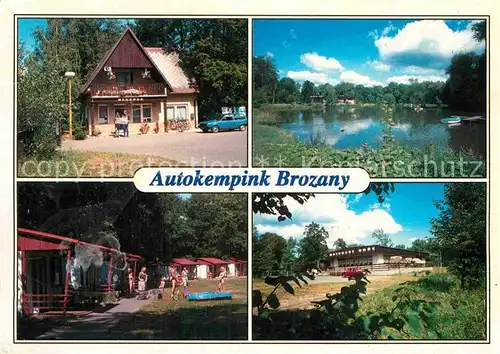 AK / Ansichtskarte Brozany Autoklub Brozany Autokempink Camping am See Kat. Tschechische Republik