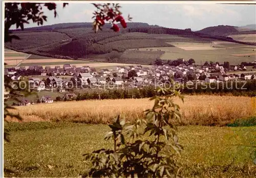 AK / Ansichtskarte Berghausen Wittgenstein Panorama Kat. Bad Berleburg