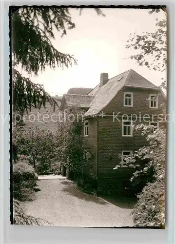 AK / Ansichtskarte Wingeshausen Pension Haus Wied Kat. Bad Berleburg