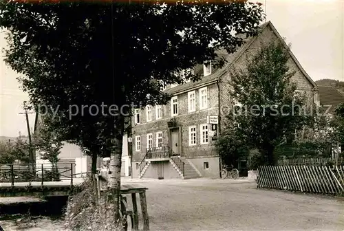 AK / Ansichtskarte Wingeshausen Gasthaus Weber Kat. Bad Berleburg