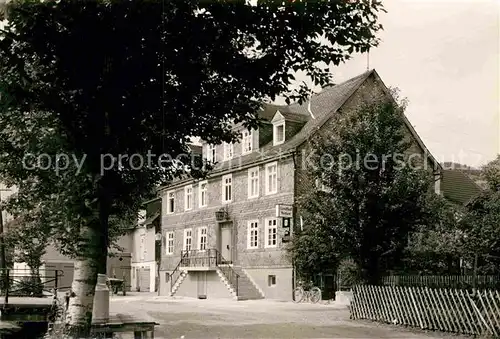 AK / Ansichtskarte Wingeshausen Gasthaus Weber Kat. Bad Berleburg