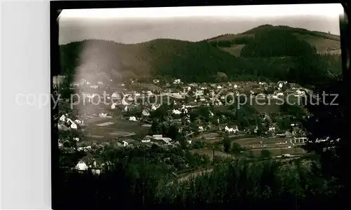 AK / Ansichtskarte Schwarzenau Eder Panorama Kat. Bad Berleburg