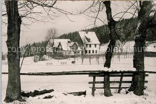 AK / Ansichtskarte Didoll Gasthof Weiss Winter Kat. Bad Berleburg