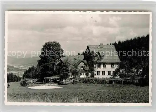 AK / Ansichtskarte Didoll Pension Kat. Bad Berleburg