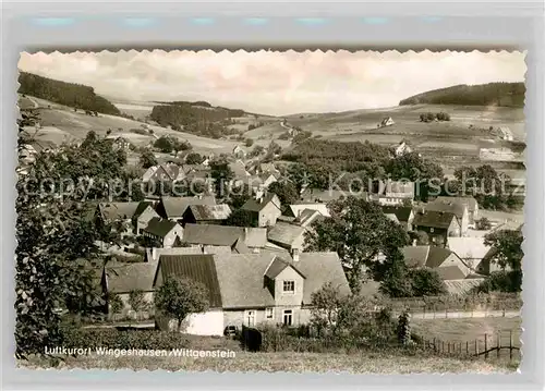 AK / Ansichtskarte Wingeshausen Panorama Kat. Bad Berleburg