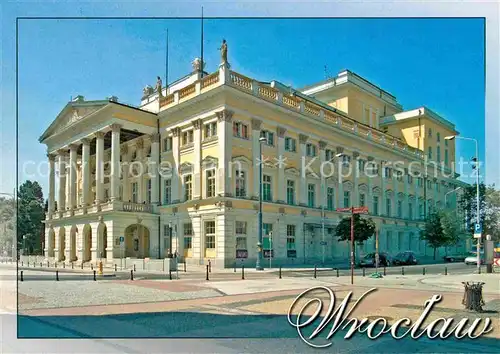 AK / Ansichtskarte Wroclaw Opernhaus Kat. Wroclaw Breslau