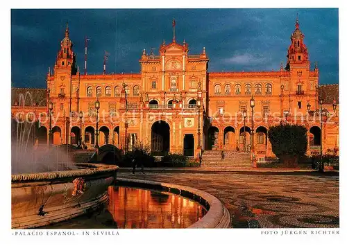 AK / Ansichtskarte Sevilla Andalucia Palacio Espanol Kat. Sevilla 