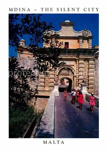 AK / Ansichtskarte Mdina Malta Vihana Gate  Kat. Malta