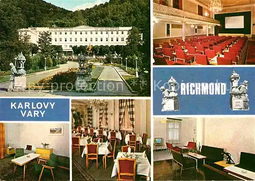 AK / Ansichtskarte Karlovy Vary Lazenske sanatorium Richmond Kat. Karlovy Vary Karlsbad