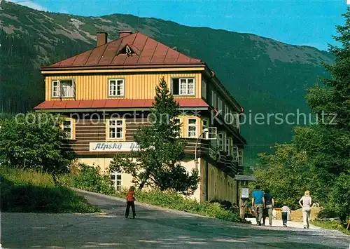 AK / Ansichtskarte Spindleruv Mlyn Spindlermuehle Alpsky hotel v udoli Sv Petra Berghotel Kat. Trutnov