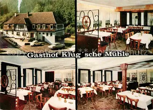 AK / Ansichtskarte Trippstadt Gasthof Klugsche Muehle Kat. Trippstadt