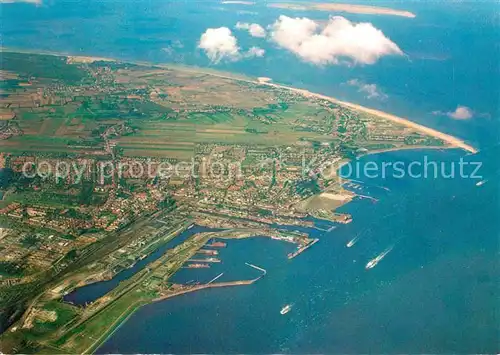 AK / Ansichtskarte Cuxhaven Doese Nordseebad Fliegeraufnahme