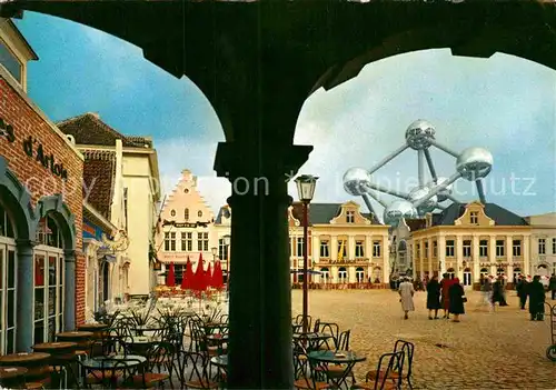 AK / Ansichtskarte Bruxelles Bruessel Un coin de la Grand Place Kat. 