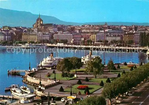 AK / Ansichtskarte Geneve GE La Rade Kat. Geneve