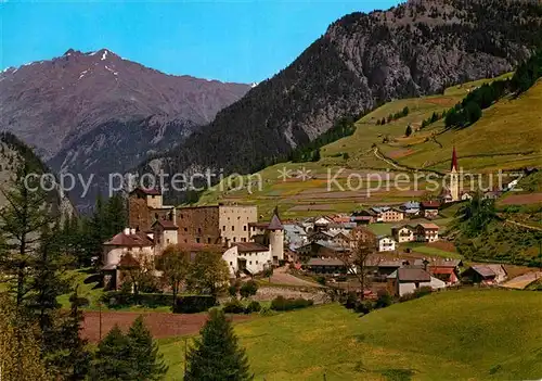 AK / Ansichtskarte Nauders Tirol mit Schloss Naudersberg Kat. Nauders