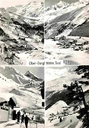 AK / Ansichtskarte Obergurgl Soelden Tirol Teilansichten Kat. Soelden oetztal