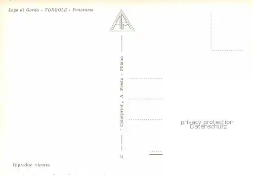 AK / Ansichtskarte Torbole Lago di Garda Panorama Kat. Italien
