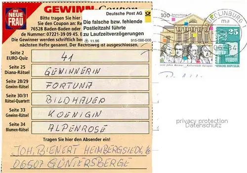 AK / Ansichtskarte Guentersberge Stadtblick Teilansichten Kat. Guentersberge