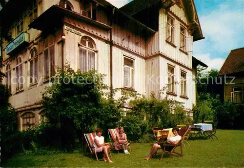 AK / Ansichtskarte Bad Grund Pension Ferienglueck Kat. Bad Grund (Harz)