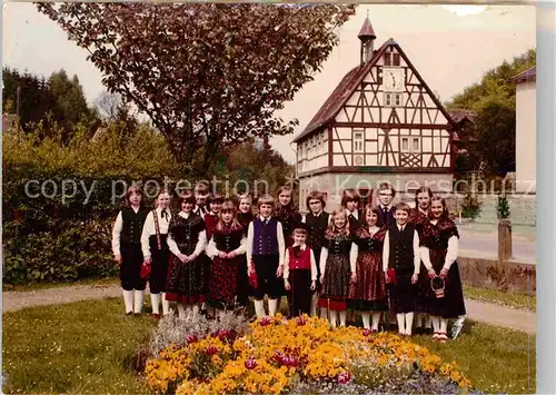 AK / Ansichtskarte Bensheim Bergstrasse Trachtengruppe Kat. Bensheim