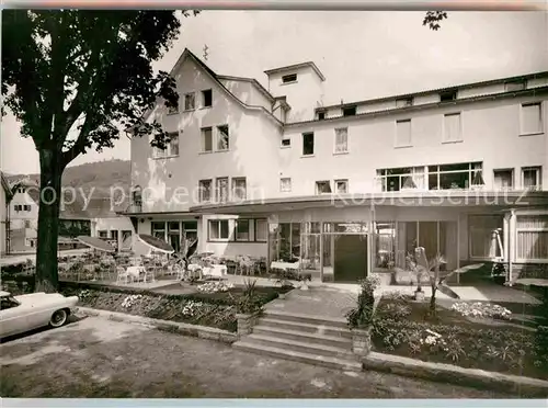 AK / Ansichtskarte Bensheim Auerbach Kurhotel Krone