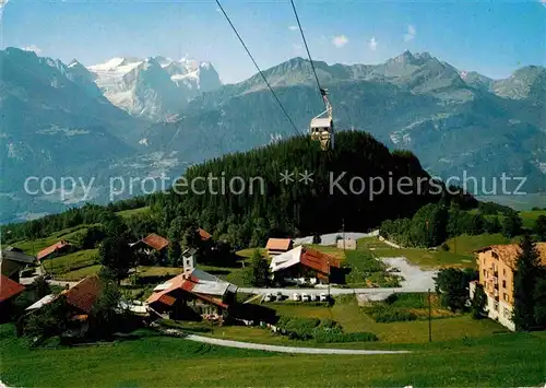 AK / Ansichtskarte Wasserwendi Gondelbahn Kaeserstatt Wetterhorngruppe Schwarzhorn Kat. Wasserwendi