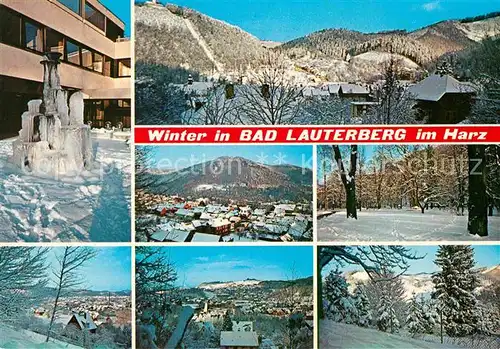 AK / Ansichtskarte Bad Lauterberg  Kat. Bad Lauterberg im Harz