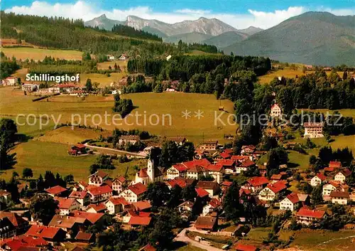 AK / Ansichtskarte Bad Kohlgrub Fliegeraufnahme Schillingshof Kat. Bad Kohlgrub