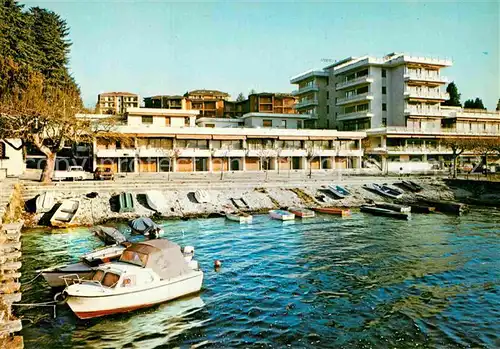 AK / Ansichtskarte Ispra Il Porto Hotel Europa Kat. Varese