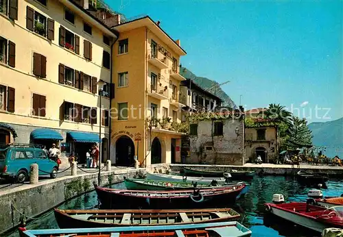 AK / Ansichtskarte Limone Lago di Garda Porticciolo Hafen