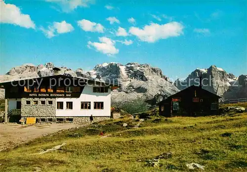 AK / Ansichtskarte Madonna di Campiglio Monte Spinale Hotel Dosson Dolomiti di Brenta Dolomiten Kat. 