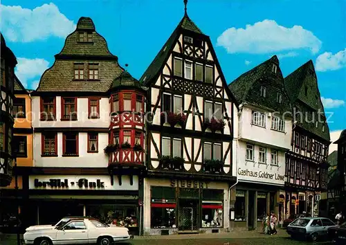 AK / Ansichtskarte Limburg Lahn Kornmarkt Fachwerkhaeuser Kat. Limburg a.d. Lahn