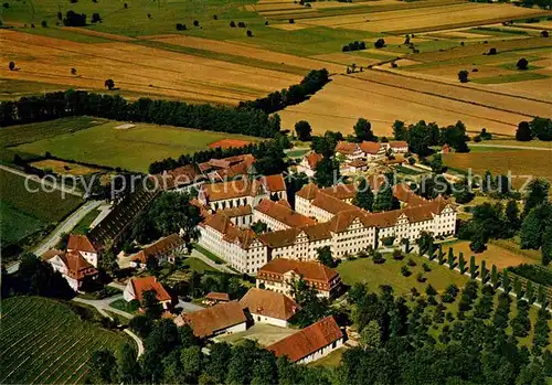 AK / Ansichtskarte Salem Baden Markgraefliches Schloss und Schlossschule Fliegeraufnahme Kat. Salem