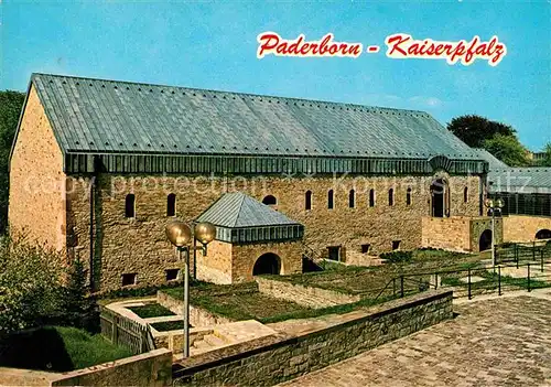 AK / Ansichtskarte Paderborn Kaiserpfalz des Bischofs Meinwerk Kat. Paderborn