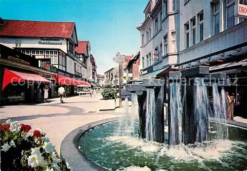 AK / Ansichtskarte Bad Salzuflen Fussgaengerzone Lange Strasse Kat. Bad Salzuflen