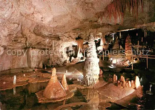 AK / Ansichtskarte Hoehlen Caves Grottes Nizke Tatry Demanovska jaskyna Slobody Ruzove jazierko Kat. Berge