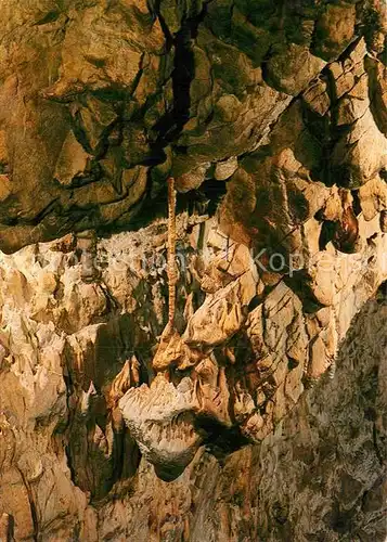 AK / Ansichtskarte Hoehlen Caves Grottes Moravsky Kras Katerinske jeskyne Carodejnice  Kat. Berge