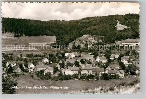 AK / Ansichtskarte Hesselbach Wittgenstein Panorama Kat. Bad Laasphe