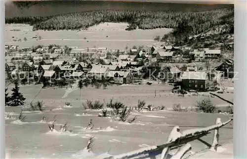 AK / Ansichtskarte Hesselbach Wittgenstein Panorama Winterlandschaft Kat. Bad Laasphe