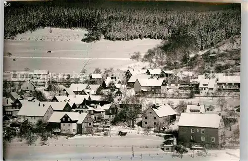 AK / Ansichtskarte Hesselbach Wittgenstein Winterlandschaft Kat. Bad Laasphe