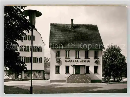 AK / Ansichtskarte Welzheim Gasthof Loewen Kat. Welzheim