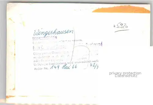 AK / Ansichtskarte Wingeshausen Panorama Kat. Bad Berleburg