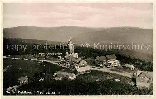 AK / Ansichtskarte Grosser Feldberg Taunus Fliegeraufnahme Kat. Schmitten