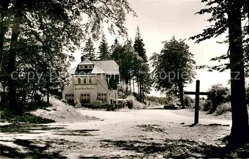 AK / Ansichtskarte Grosser Feldberg Taunus Gaststaette Pension Rotes Kreuz Kat. Schmitten