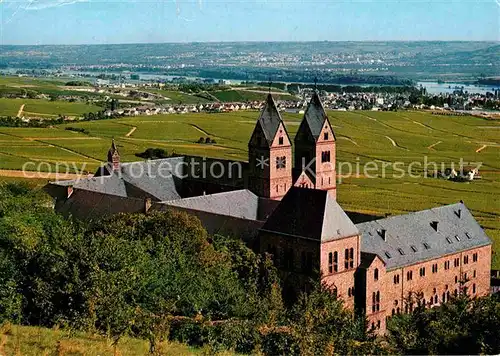 AK / Ansichtskarte Eibingen Abtei St. Hildegard Kloster Kirche Kat. Ruedesheim Rhein