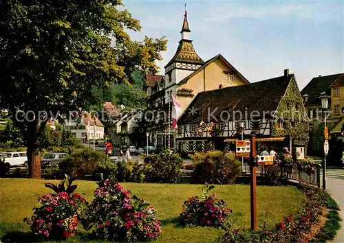 AK / Ansichtskarte Bad Herrenalb Moenchs Posthotel Klosterschaenke  Kat. Bad Herrenalb