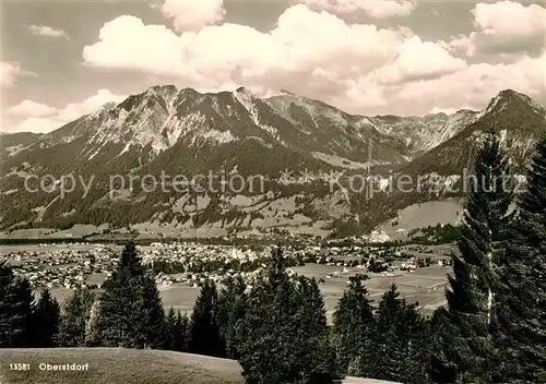 AK / Ansichtskarte Oberstdorf Nebelhorn  Kat. Oberstdorf