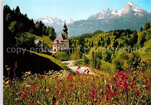 AK / Ansichtskarte Maria Gern Watzmann  Kat. Berchtesgaden