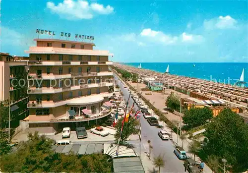 AK / Ansichtskarte Riccione Lungomare Strand Hotel des Nations 